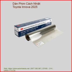 Dán Phim Cách Nhiệt Toyota Innova 2025 Chính Hãng Giá Tốt Tại TPHCM