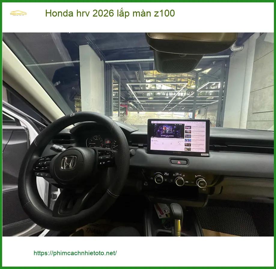 Anh Kiệt lắp màn hình Z100 cho Honda HR-V 2026 tại Nhà Bè uy tín ảnh thực tế 4