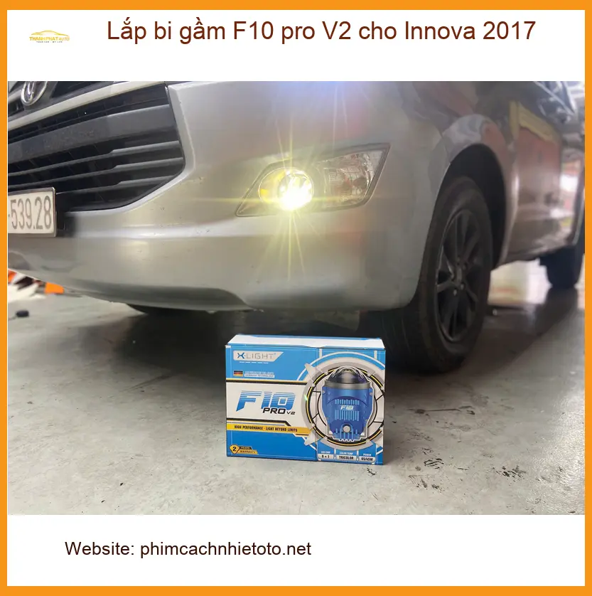 Anh Tiến độ bi gầm F10 pro V2 cho Innova 2017 tại Quận 12 vì lo ngại mưa bão ảnh thực tế 2