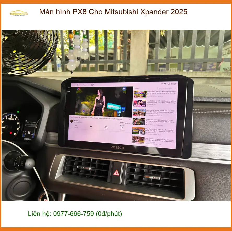 Chị Minh Thư lắp Màn hình PX8 Xpander 2025 Quận 2, muốn trải nghiệm mới ảnh thực tế 3
