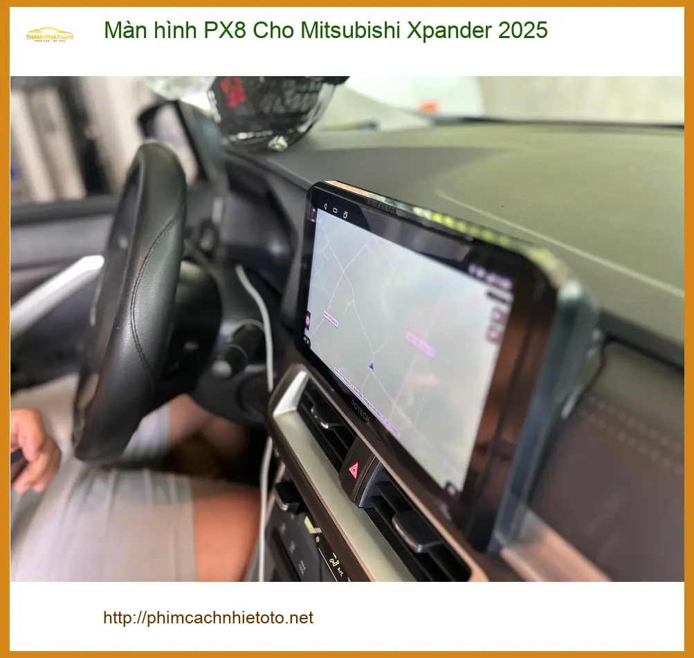 Chị Minh Thư lắp Màn hình PX8 Xpander 2025 Quận 2, muốn trải nghiệm mới ảnh thực tế 4