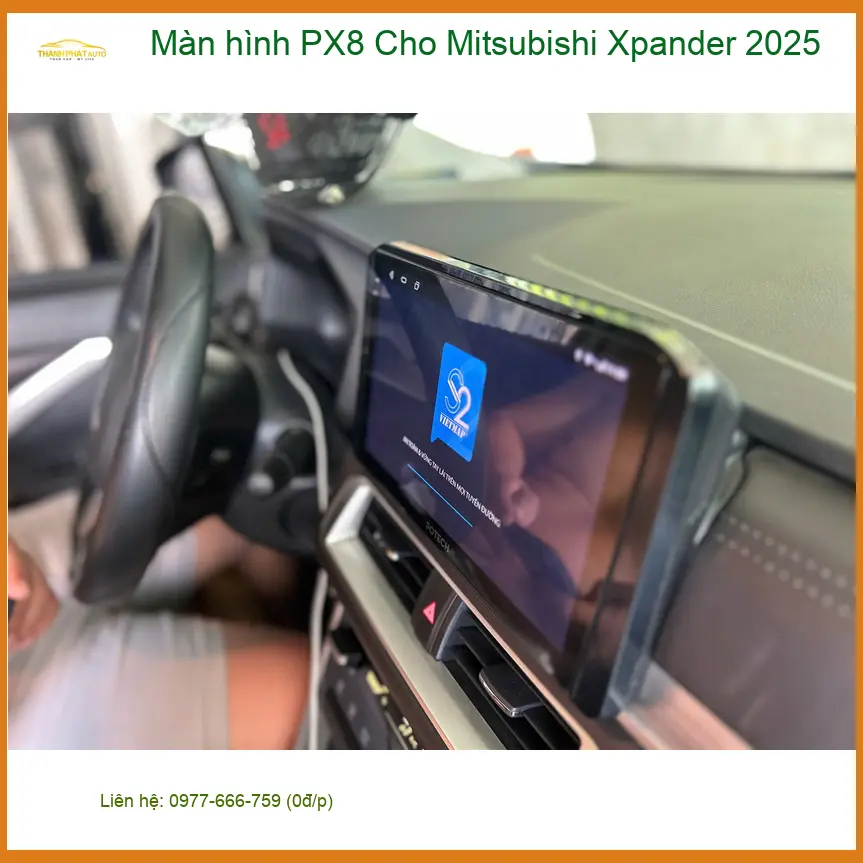 Chị Minh Thư lắp Màn hình PX8 Xpander 2025 Quận 2, muốn trải nghiệm mới ảnh thực tế 5