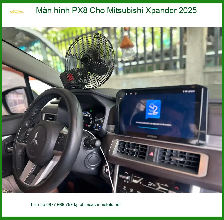 Anh Tú lắp Màn hình PX8 cho Mitsubishi Xpander 2025 tại Hóc Môn để nâng tầm giải trí ảnh thực tế 2