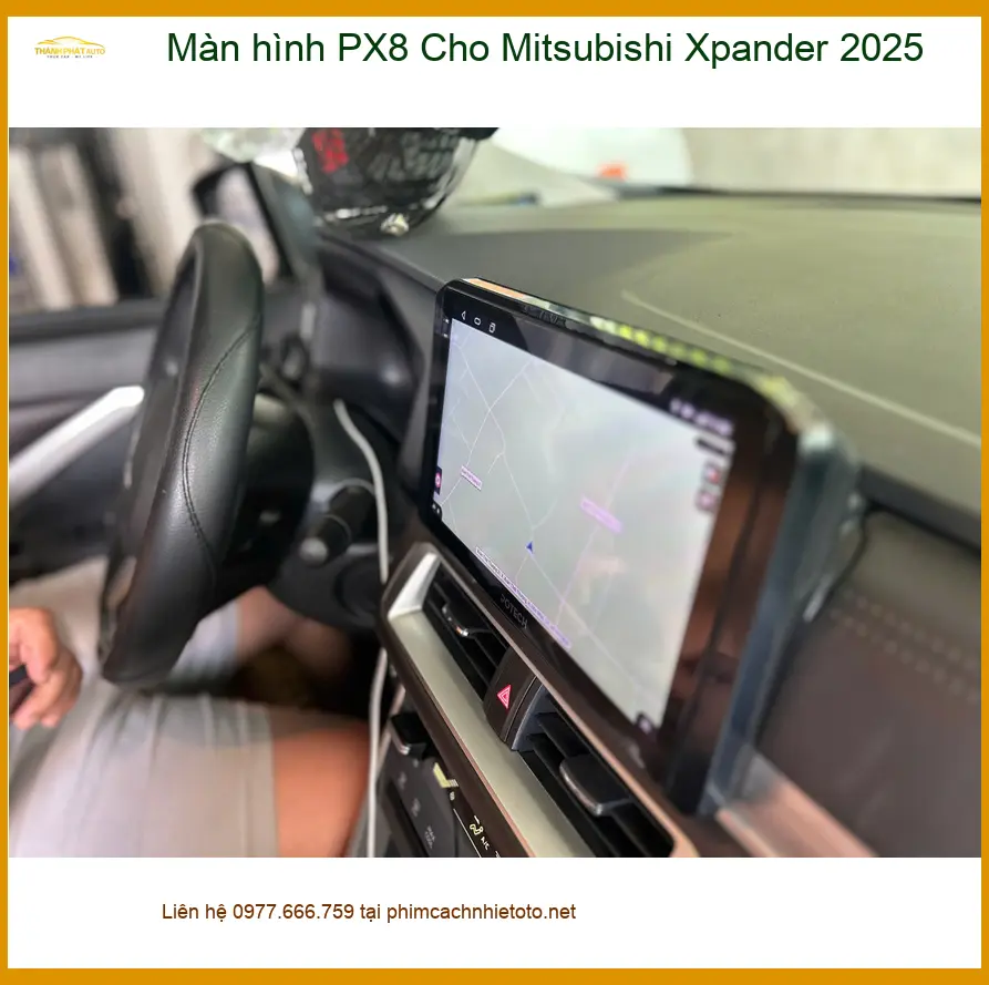 Anh Thắng nâng cấp màn hình PX8 cho Mitsubishi Xpander 2025 tại Quận 9 ảnh thực tế 4
