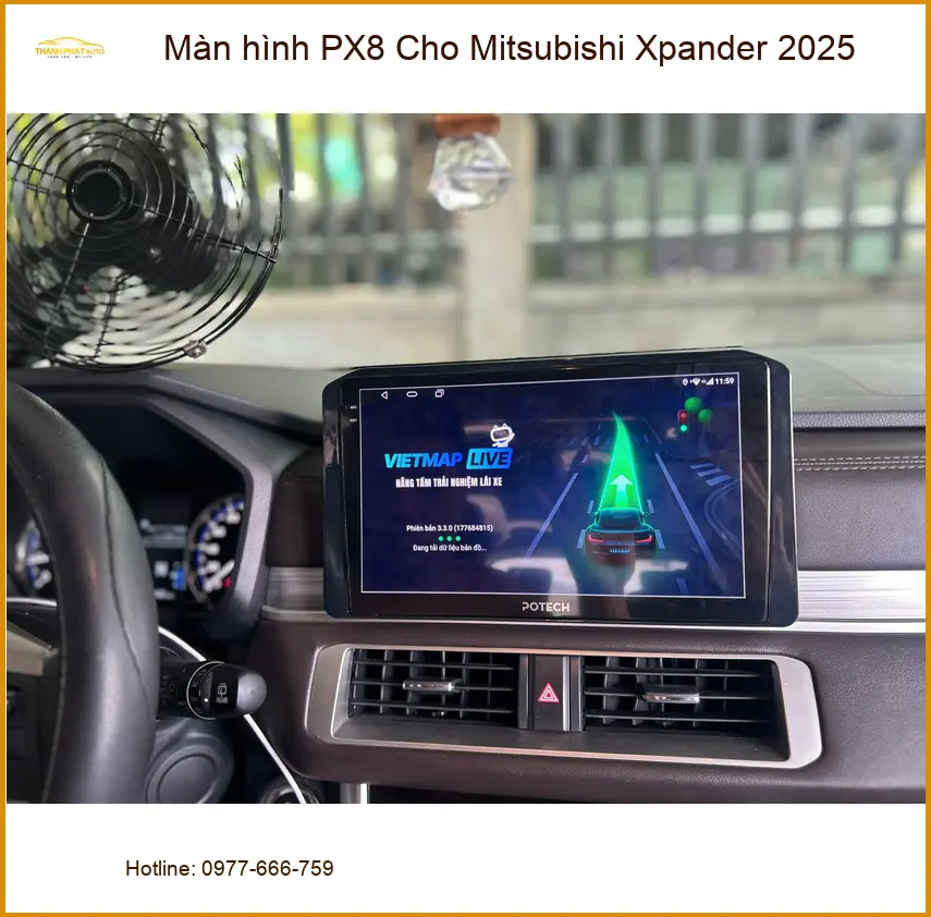 Anh Dũng nâng cấp màn hình PX8 Xpander 2025 tại Thủ Đức ảnh thực tế 4