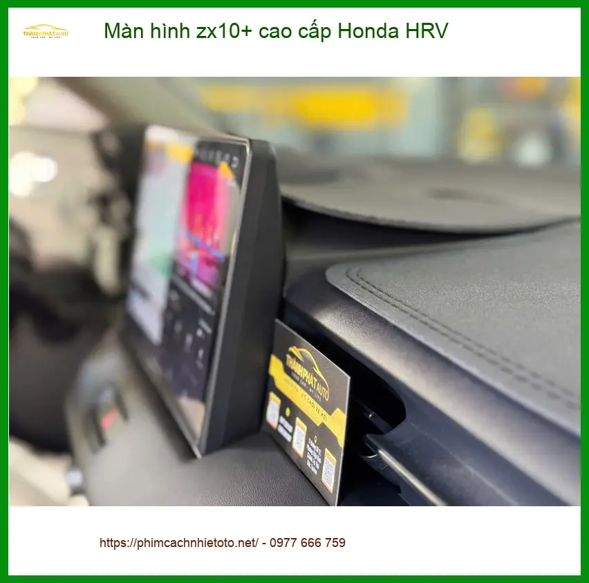 Anh Tín nâng cấp màn hình ZX10+ cao cấp cho Honda HRV tại Hóc Môn ảnh thực tế 3