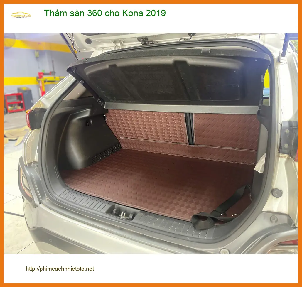 Anh Cường lắp thảm sàn 360 cho Kona 2019 tại Quận 12 ảnh thực tế 3