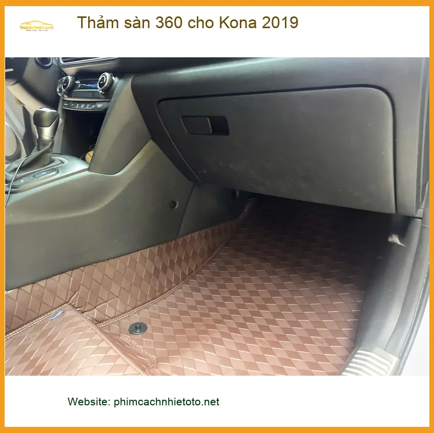 Anh Cường lắp thảm sàn 360 cho Kona 2019 tại Quận 12 ảnh thực tế 4