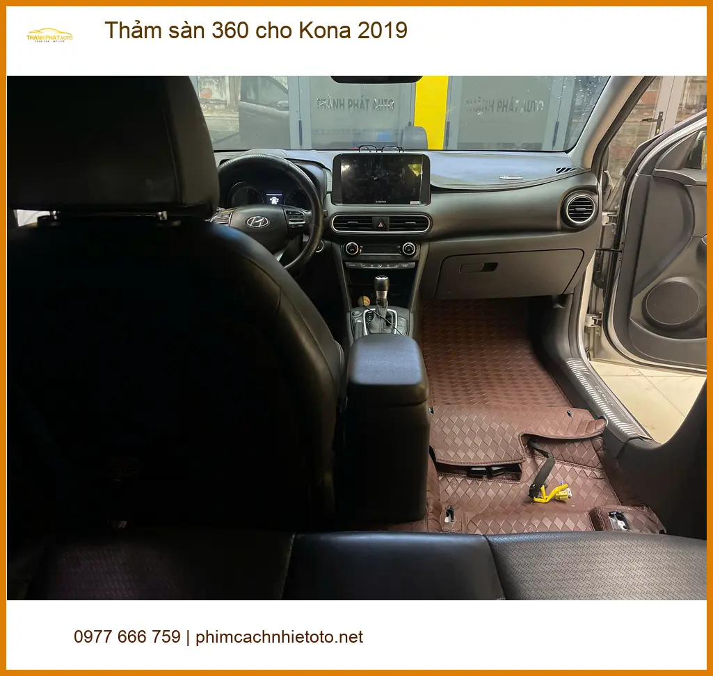 Anh Cường lắp thảm sàn 360 cho Kona 2019 tại Quận 12 ảnh thực tế 5