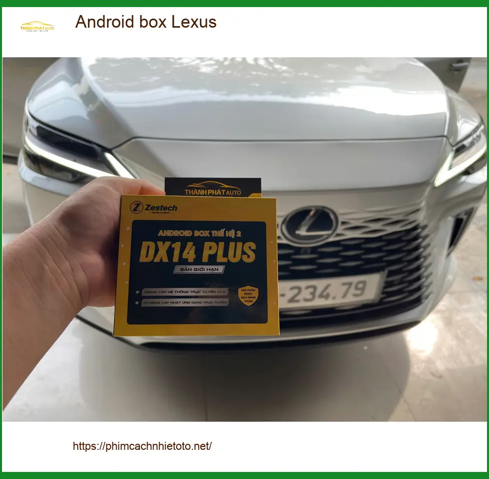 Anh Tấn lắp Android Box cho Lexus ES 300h tại Quận Tân Phú để xem YouTube trên màn zin ảnh thực tế 3