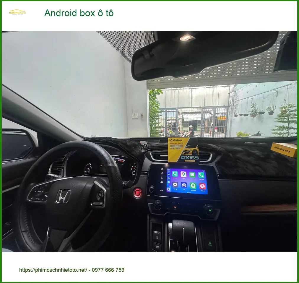Anh Tùng lắp Android box ô tô cho Hyundai Creta tại Quận 7 vì muốn nâng cấp giải trí