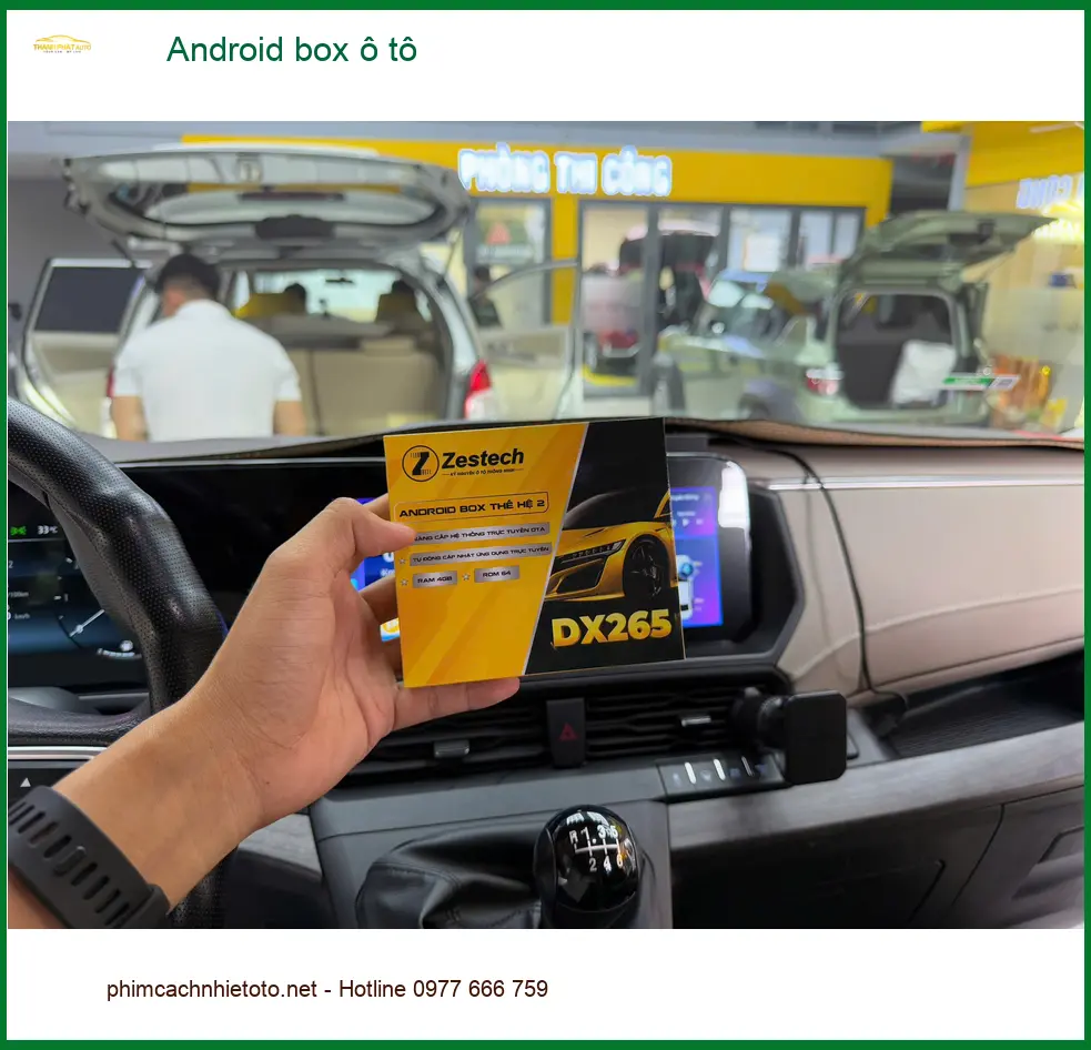 Anh Vĩnh lắp Android box ô tô Kia Carnival ở Quận 2 cho chuyến đi xa ảnh thực tế 2