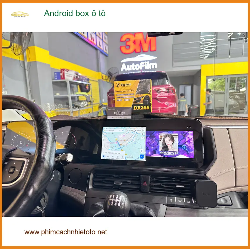 Anh Tấn lắp Android box ô tô Honda CR-V Quận 10 để nâng cấp giải trí ảnh thực tế 4