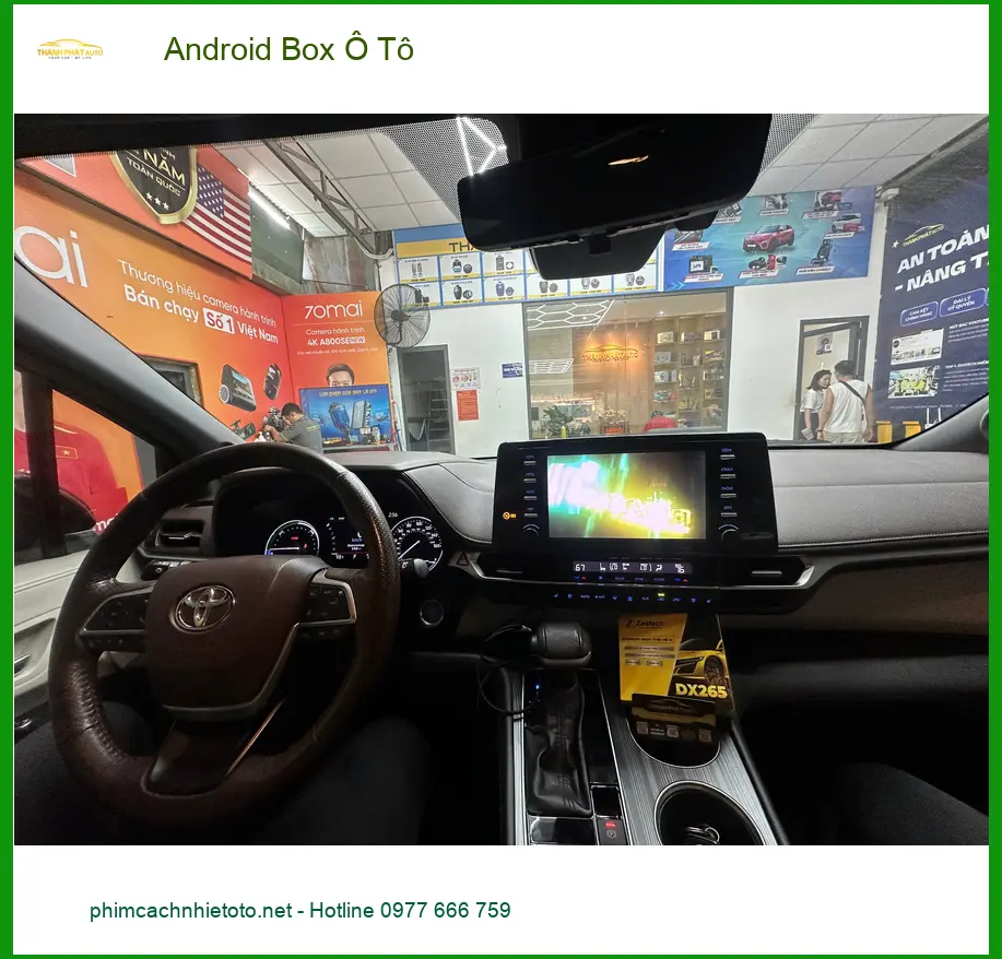Anh Thanh lắp Android Box Ô Tô cho Honda CRV tại Quận 4 để xem YouTube và dẫn đường ảnh thực tế 2