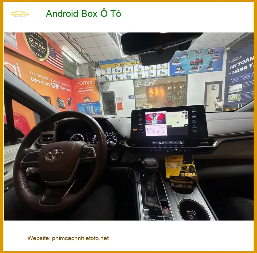 Anh Thanh lắp Android Box Ô Tô cho Honda CRV tại Quận 4 để xem YouTube và dẫn đường ảnh thực tế 5