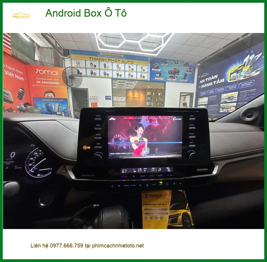Cô Tuyết lắp Android Box Ô Tô cho Hyundai Creta tại Quận 2