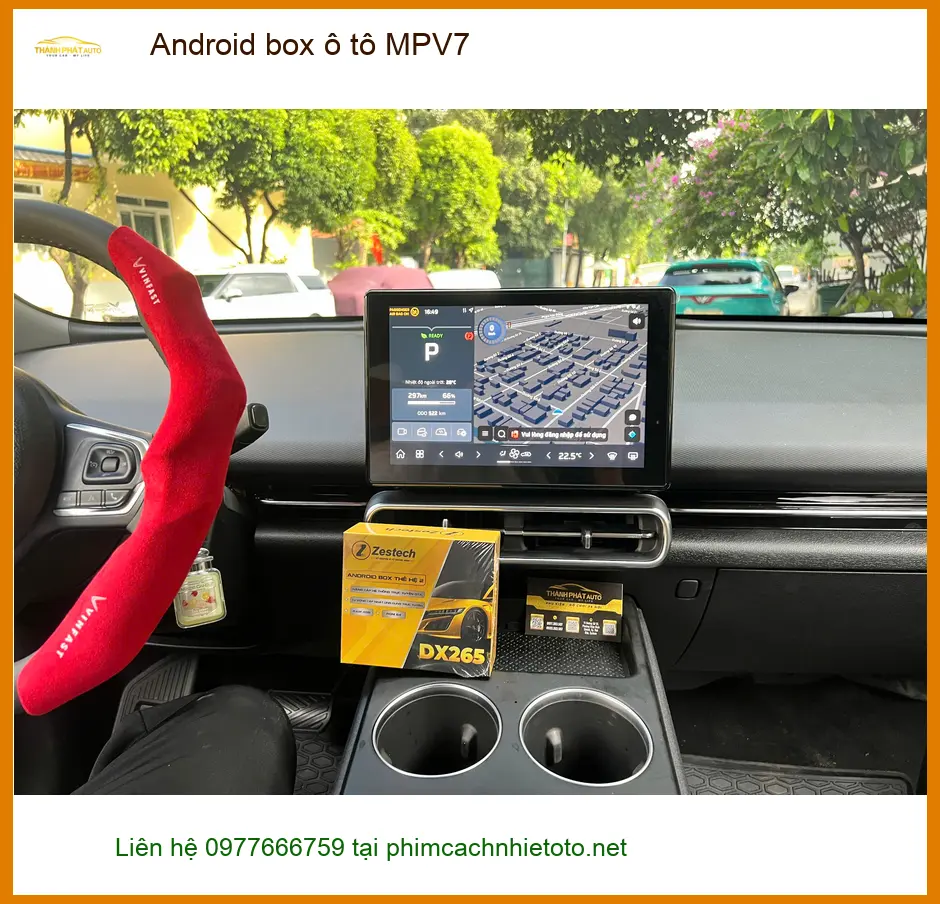 Anh Lâm lắp Android box MPV7 cho Suzuki XL7 tại Cần Giờ để xem YouTube ảnh thực tế 2