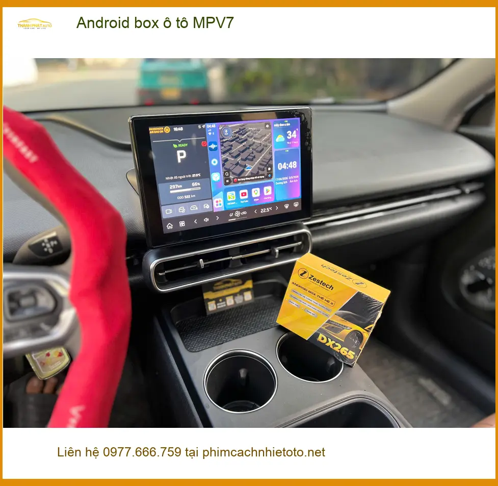 Anh Lâm lắp Android box MPV7 cho Suzuki XL7 tại Cần Giờ để xem YouTube ảnh thực tế 3