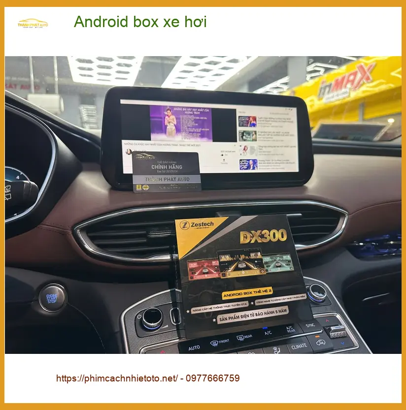 Anh Khải lắp Android box xe hơi cho Mitsubishi Outlander ở Quận 1 ảnh thực tế 2