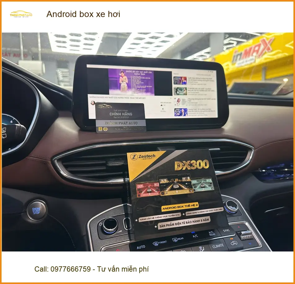 Anh Khôi lắp Android box xe hơi Hyundai Accent tại Quận 2 để nâng tầm giải trí