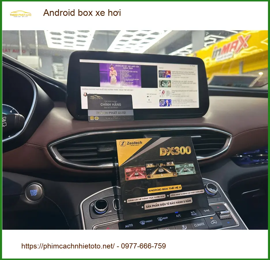 Chị Thảo lắp Android box xe hơi cho Toyota Raize tại Quận 12 để nâng cấp giải trí ảnh thực tế 3