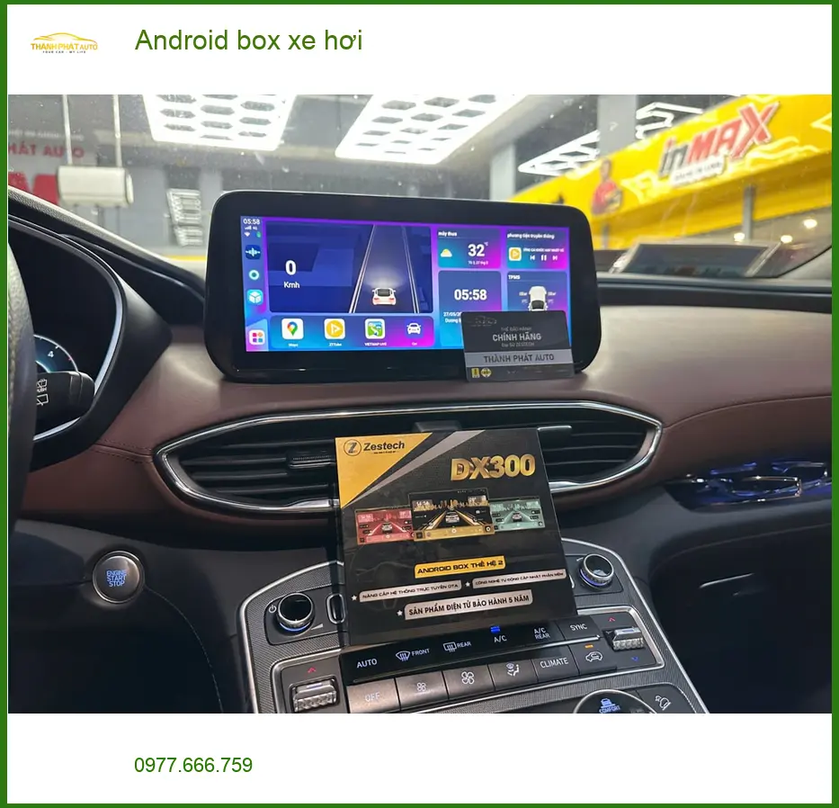 Chị Thảo lắp Android box xe hơi cho Toyota Raize tại Quận 12 để nâng cấp giải trí ảnh thực tế 4