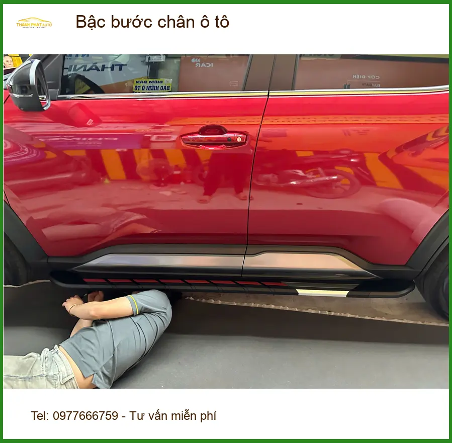 Anh Đức Khang lắp bậc bước chân ô tô cho Outlander tại Quận 6 giá tốt ảnh thực tế 2