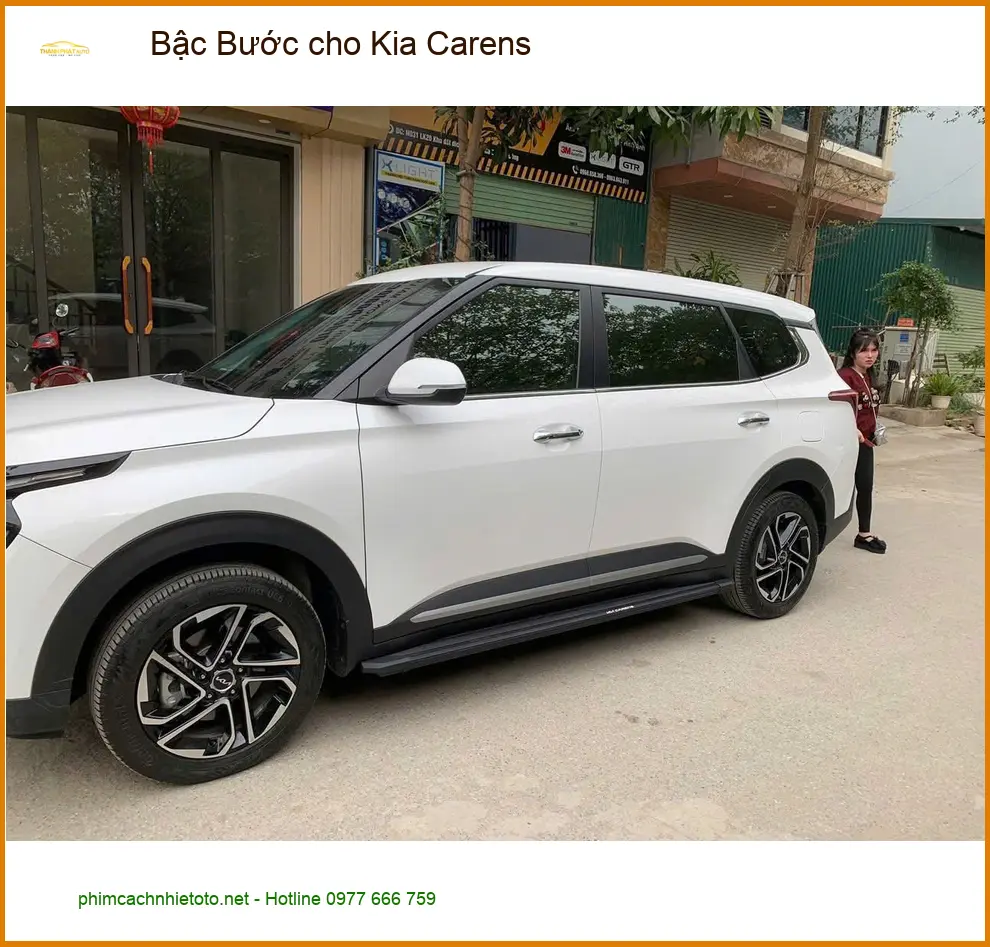 Anh Kiên lắp Bậc Bước cho Kia Carens Quận 1 để lên xuống xe dễ dàng hơn ảnh thực tế 3