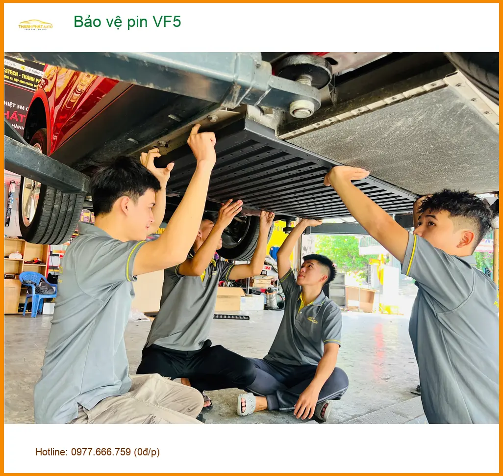 Chị Thảo bảo vệ pin VinFast VF5 tại Quận Thủ Đức để xe hoạt động bền bỉ ảnh thực tế 2