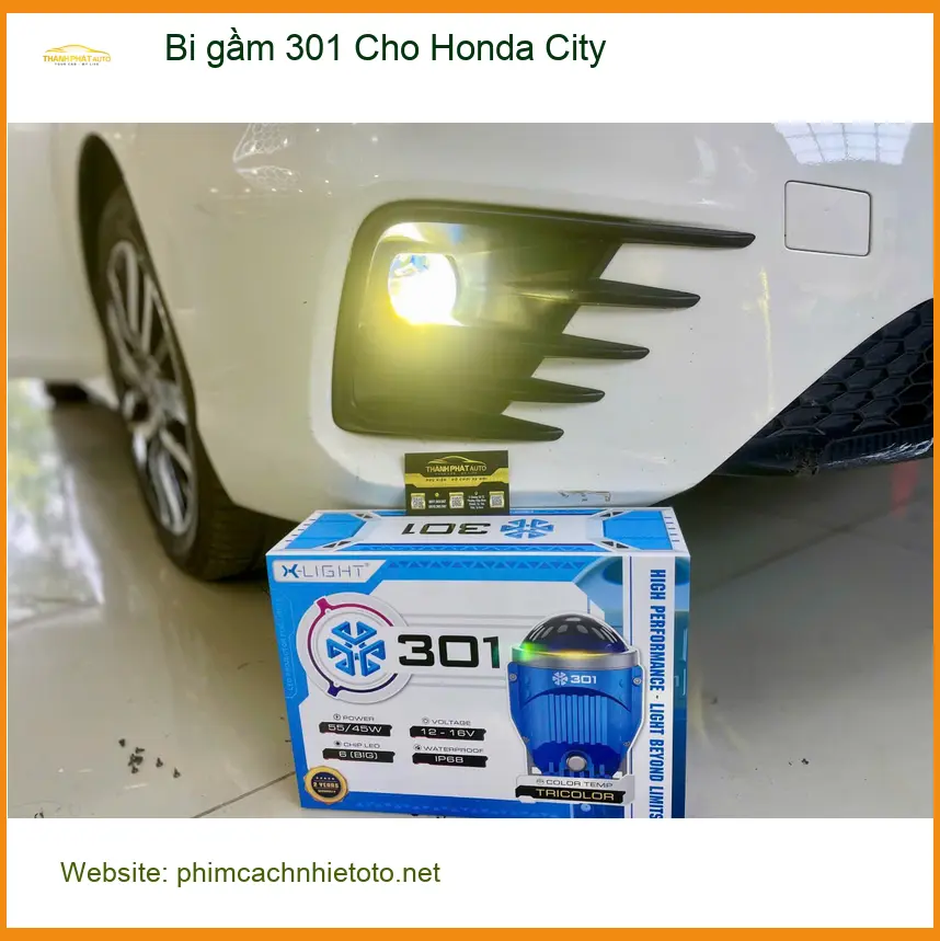 Anh Cường lắp bi gầm 301 cho Honda City tại Thủ Đức để an toàn hơn khi đi mưa ảnh thực tế 2