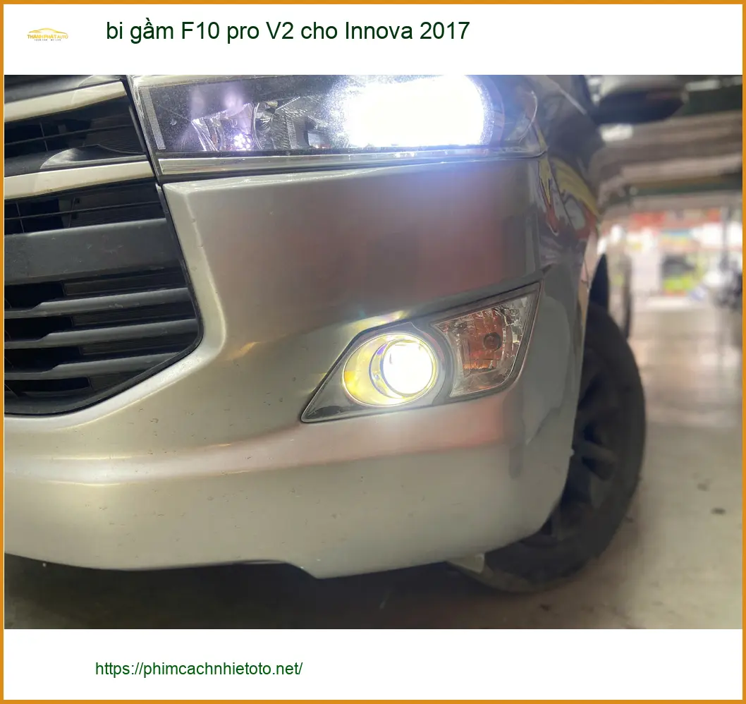 Anh Khang lắp bi gầm F10 pro V2 cho Innova 2017 tại Quận 1 ảnh thực tế 2