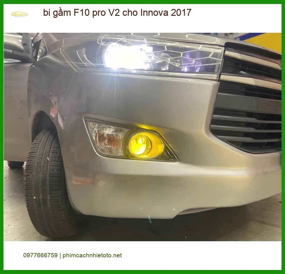 Anh Khang lắp bi gầm F10 pro V2 cho Innova 2017 tại Quận 1 ảnh thực tế 4