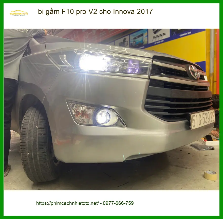 Anh Duy độ bi gầm F10 pro V2 cho Innova 2017 tại Quận 10 ảnh thực tế 2