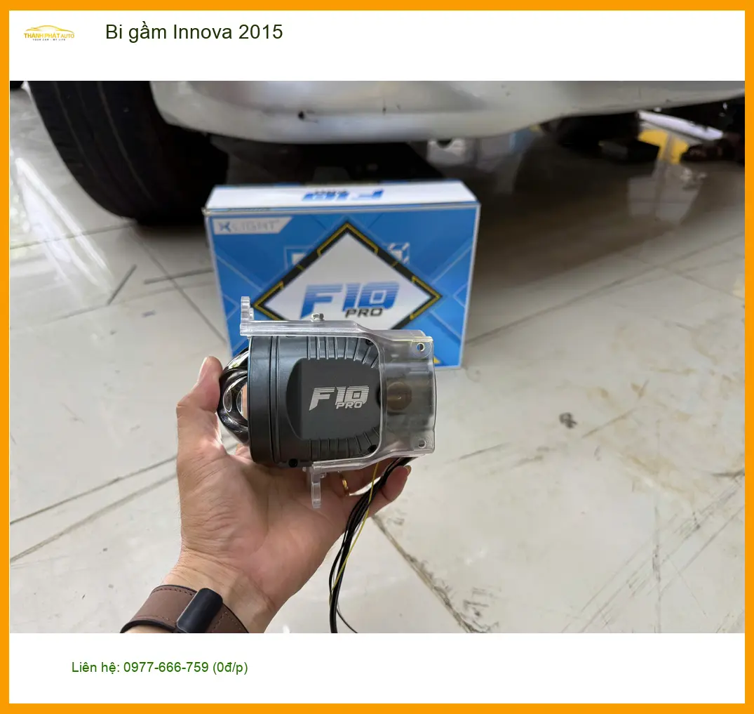 Anh Minh độ bi gầm Innova 2015 tại Quận 9 vì đi đường trường thiếu sáng ảnh thực tế 3