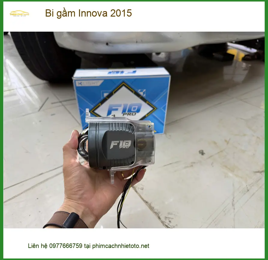 Anh Minh nâng cấp bi gầm Innova 2015 tại Quận Thủ Đức, sáng hơn, an toàn hơn