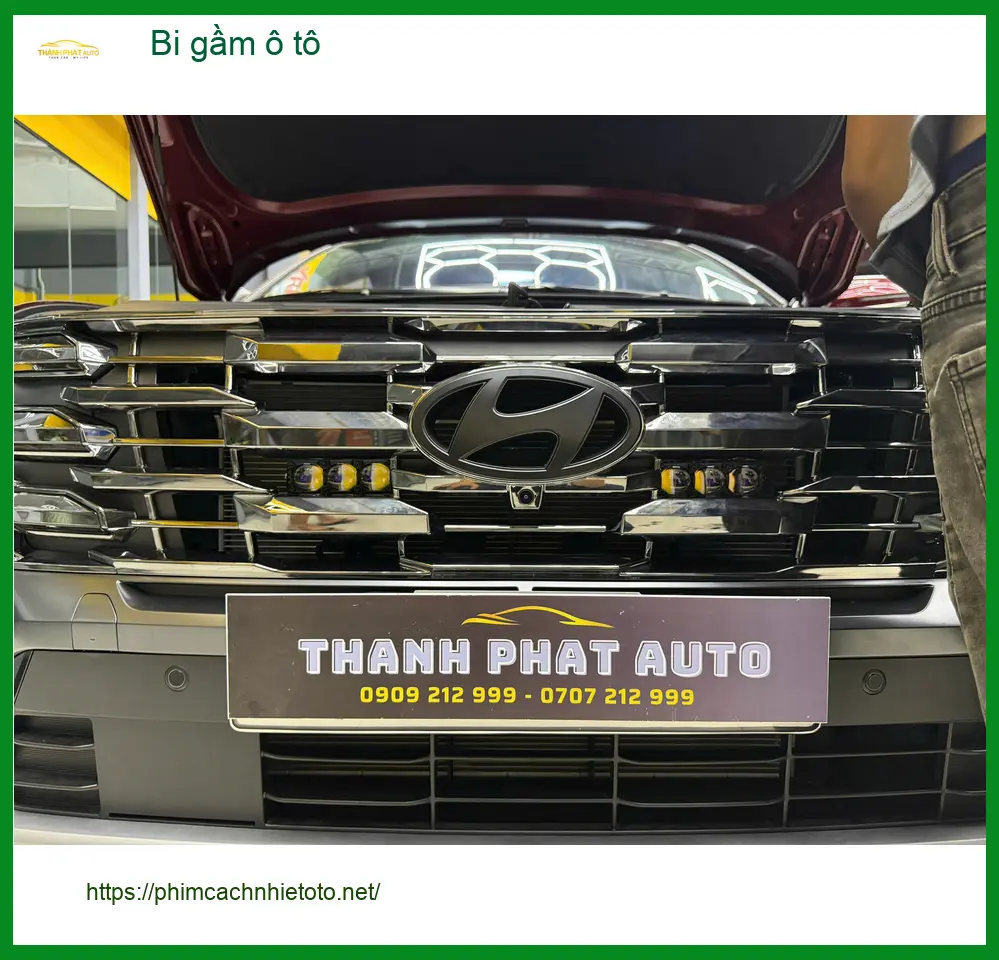 Anh Duy độ bi gầm ô tô cho Fortuner tại Quận 12 cải thiện tầm nhìn đêm