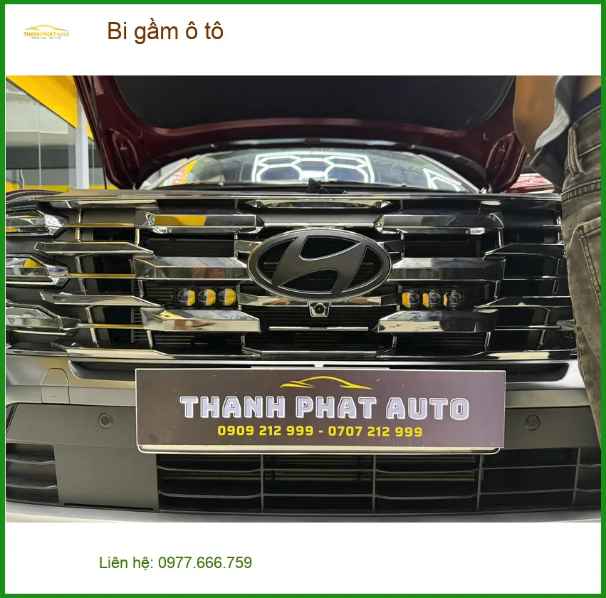 Chú Tấn lắp bi gầm ô tô cho Hyundai Creta Quận 9 để cải thiện tầm nhìn khi đi đêm ảnh thực tế 3
