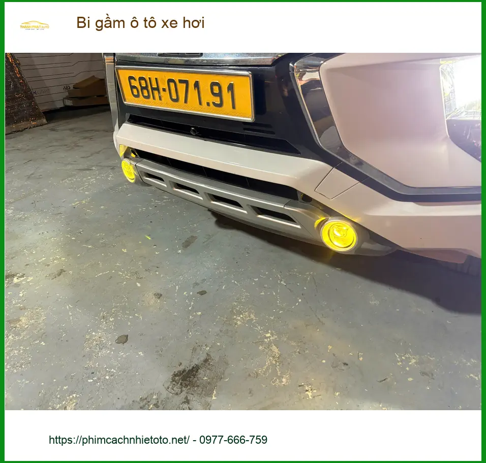 Anh Thành nâng cấp bi gầm ô tô Mitsubishi Triton ở Cần Giờ ảnh thực tế 3