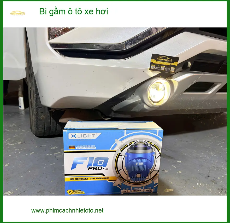 Anh Thành nâng cấp bi gầm ô tô Mitsubishi Triton ở Cần Giờ ảnh thực tế 4
