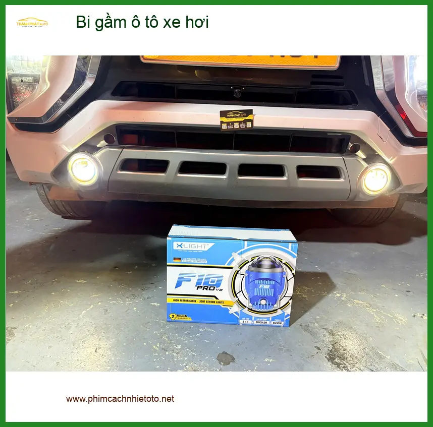 Anh Khang độ bi gầm cho Hyundai Accent ở Quận Tân Bình vì đèn zin kém ảnh thực tế 2