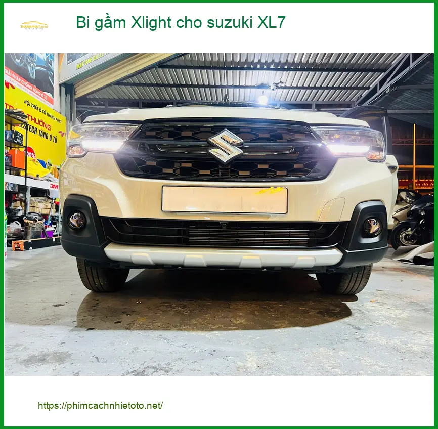Anh Kiên độ bi gầm Xlight cho Suzuki XL7 tại Quận Phú Nhuận để sáng hơn ảnh thực tế 2