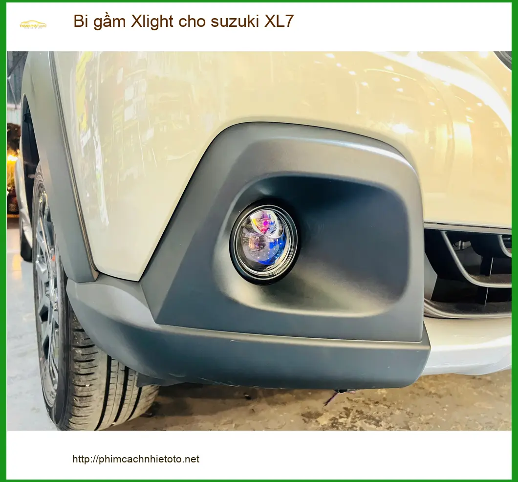 Anh Kiên độ bi gầm Xlight cho Suzuki XL7 tại Quận Phú Nhuận để sáng hơn ảnh thực tế 3