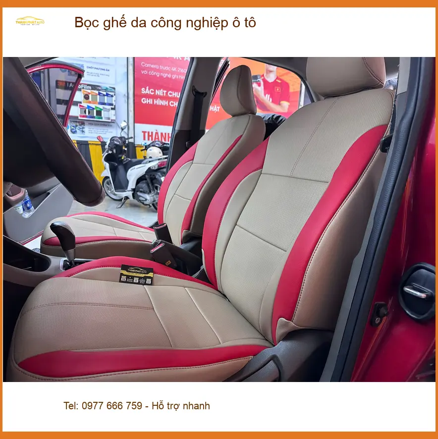 Chú Lộc bọc ghế da công nghiệp ô tô cho Ford Everest tại Quận 5 ảnh thực tế 2