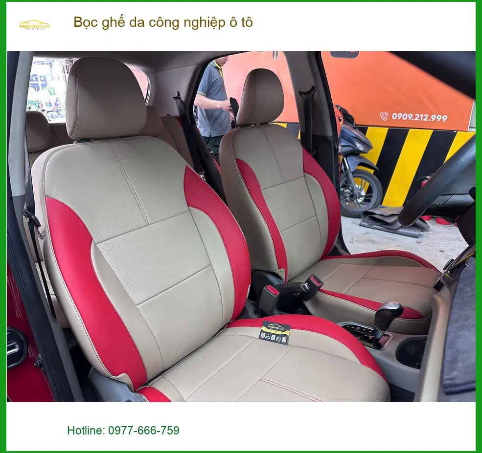 Anh Hải bọc ghế da công nghiệp ô tô Kia Carnival tại Quận 4. ảnh thực tế 4