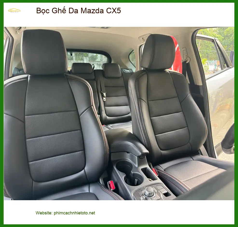 Anh Khang bọc ghế da Mazda CX5 Quận Tân Phú để nâng tầm không gian xe. ảnh thực tế 5