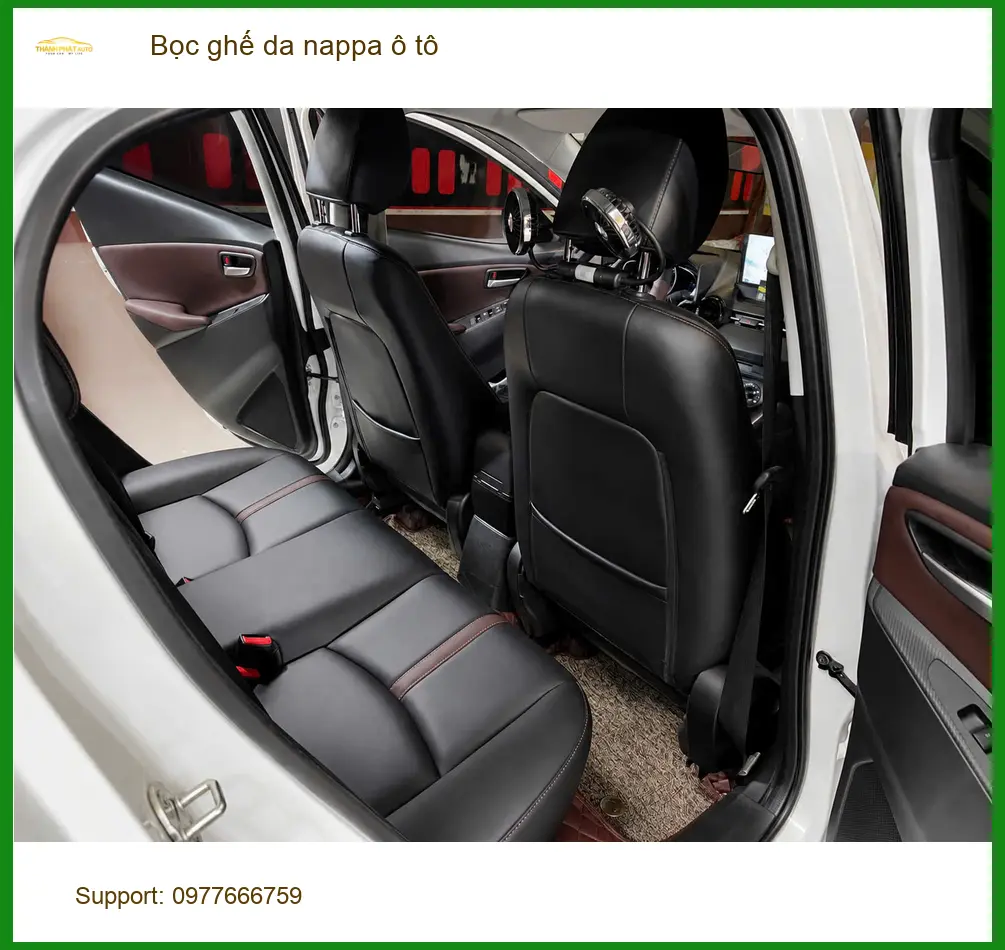 Anh Khải bọc ghế da Nappa cho Hyundai Creta tại Quận Tân Bình, nội thất sang trọng ảnh thực tế 2