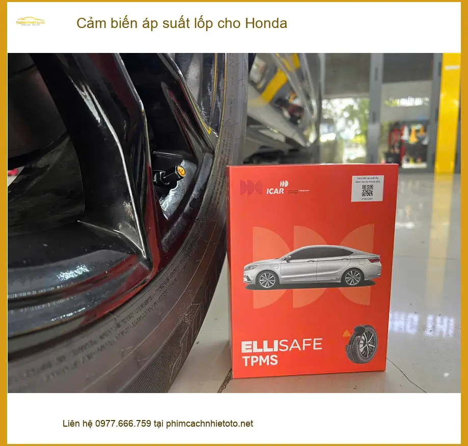 Anh Dũng lắp cảm biến áp suất lốp Honda CRV uy tín tại Quận Bình Tân