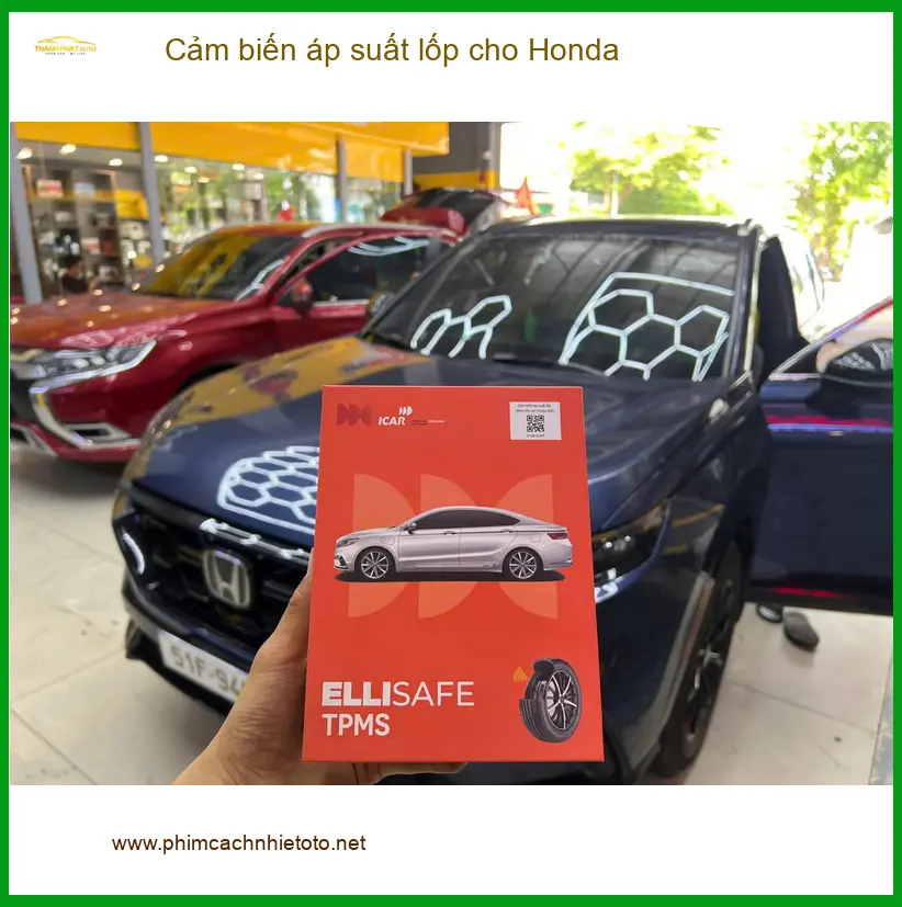 Anh Dũng lắp cảm biến áp suất lốp Honda CRV uy tín tại Quận Bình Tân ảnh thực tế 3