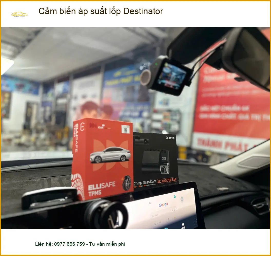 Anh Kiên lắp Cảm biến áp suất lốp Destinator cho HR-V tại Quận 5