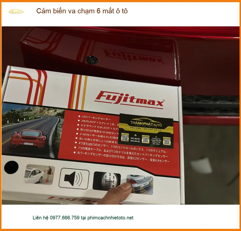 Anh Lâm lắp cảm biến va chạm 6 mắt ô tô cho Kia Sorento tại Quận 4 an tâm phố đông.